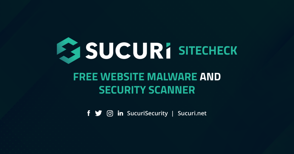 sucuri website check